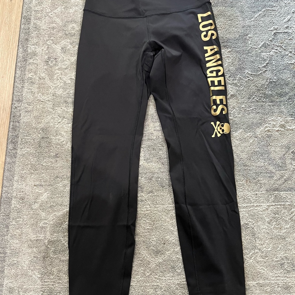 Women’s Lulu x Soul Cycle Los Angeles Medium Black Leggings